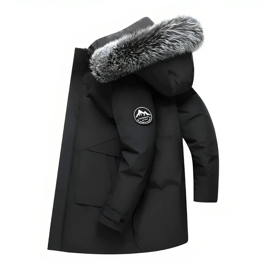 Herren Winter Kapuze Parka Jacke | Warm