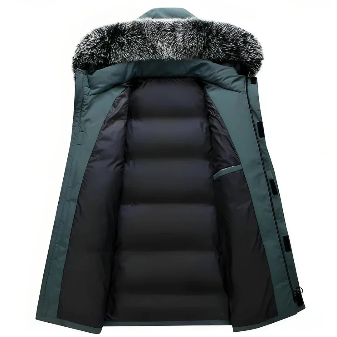 Herren Winter Kapuze Parka Jacke | Warm