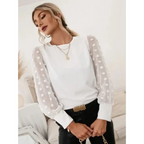 Julietta | Damen Moderne Bluse | Langarm