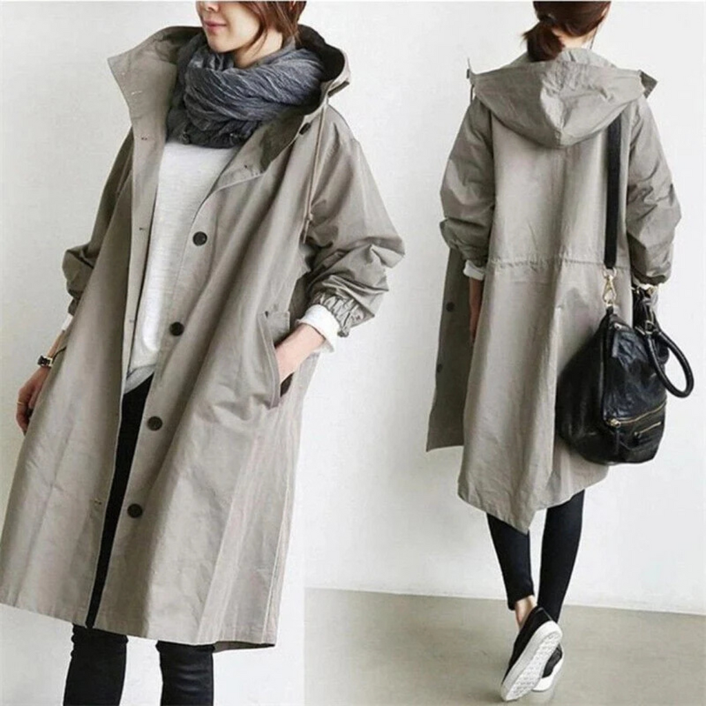 Damen Vielseitig Trench Mantel | Lange