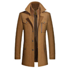 Garricke | Herren Doppelkragen Mantel | Warm