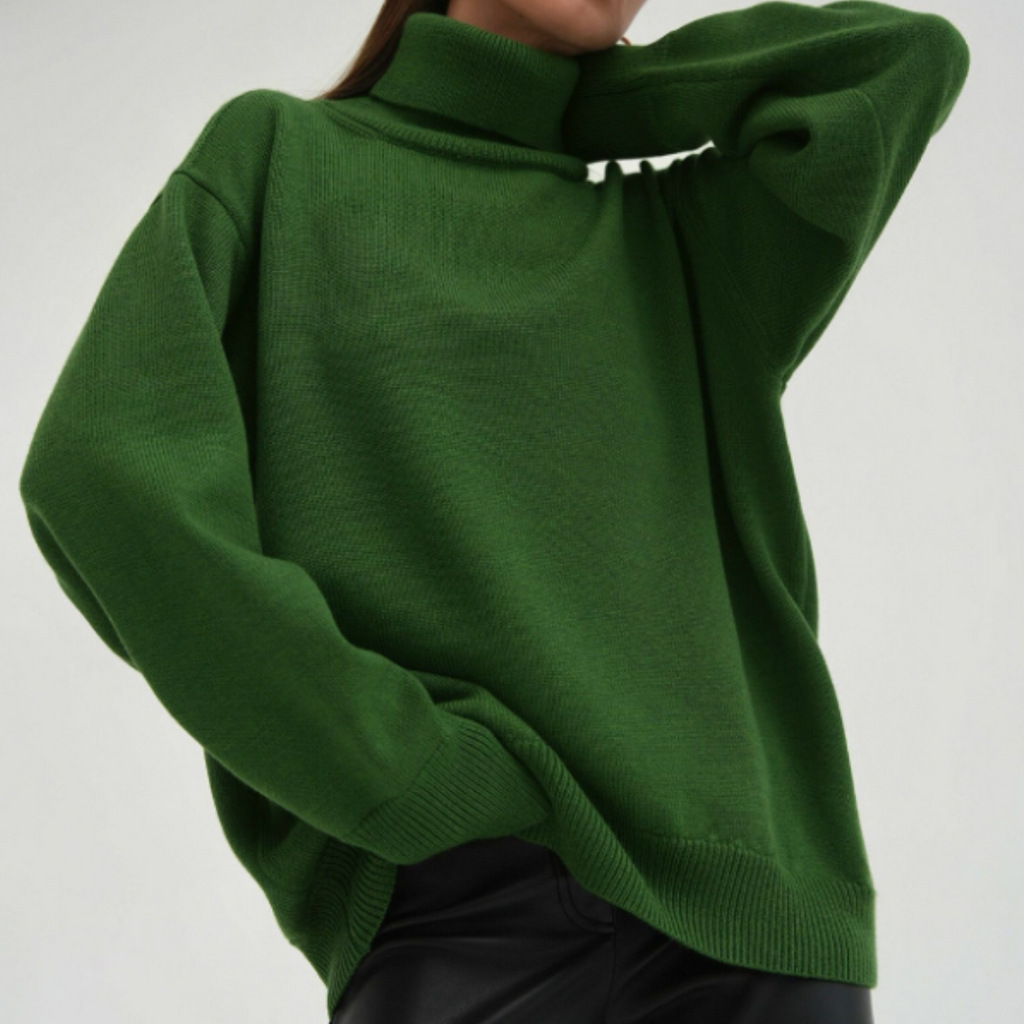 Elkein | Moderner Rollkragenpullover für Damen