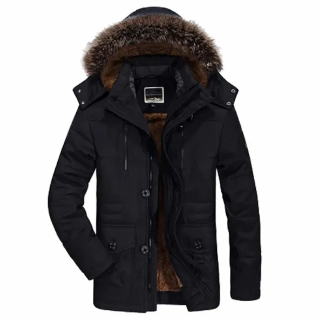 Armin | Herren Winter Parka Jacke | Kapuze