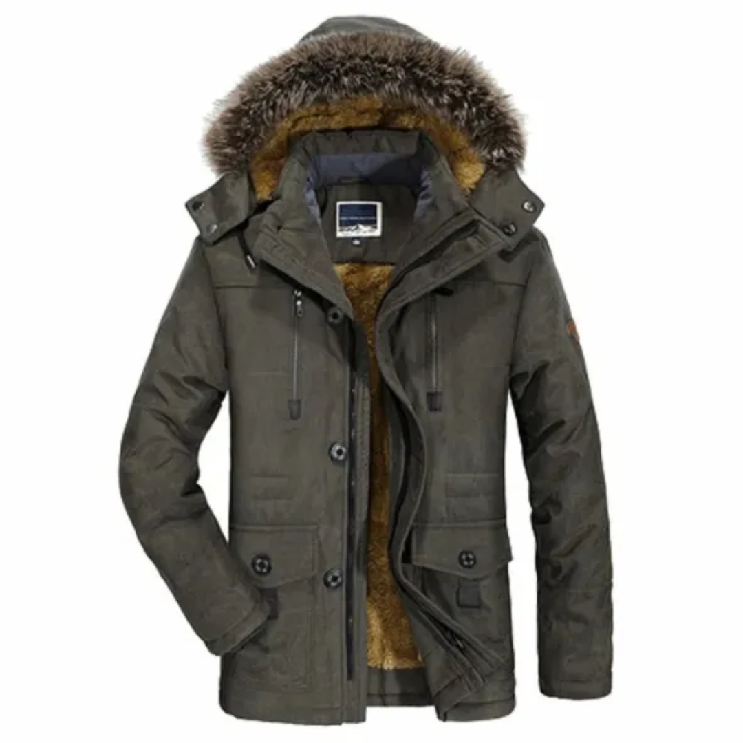 Armin | Herren Winter Parka Jacke | Kapuze