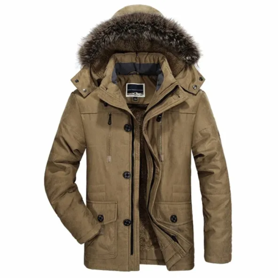 Armin | Herren Winter Parka Jacke | Kapuze