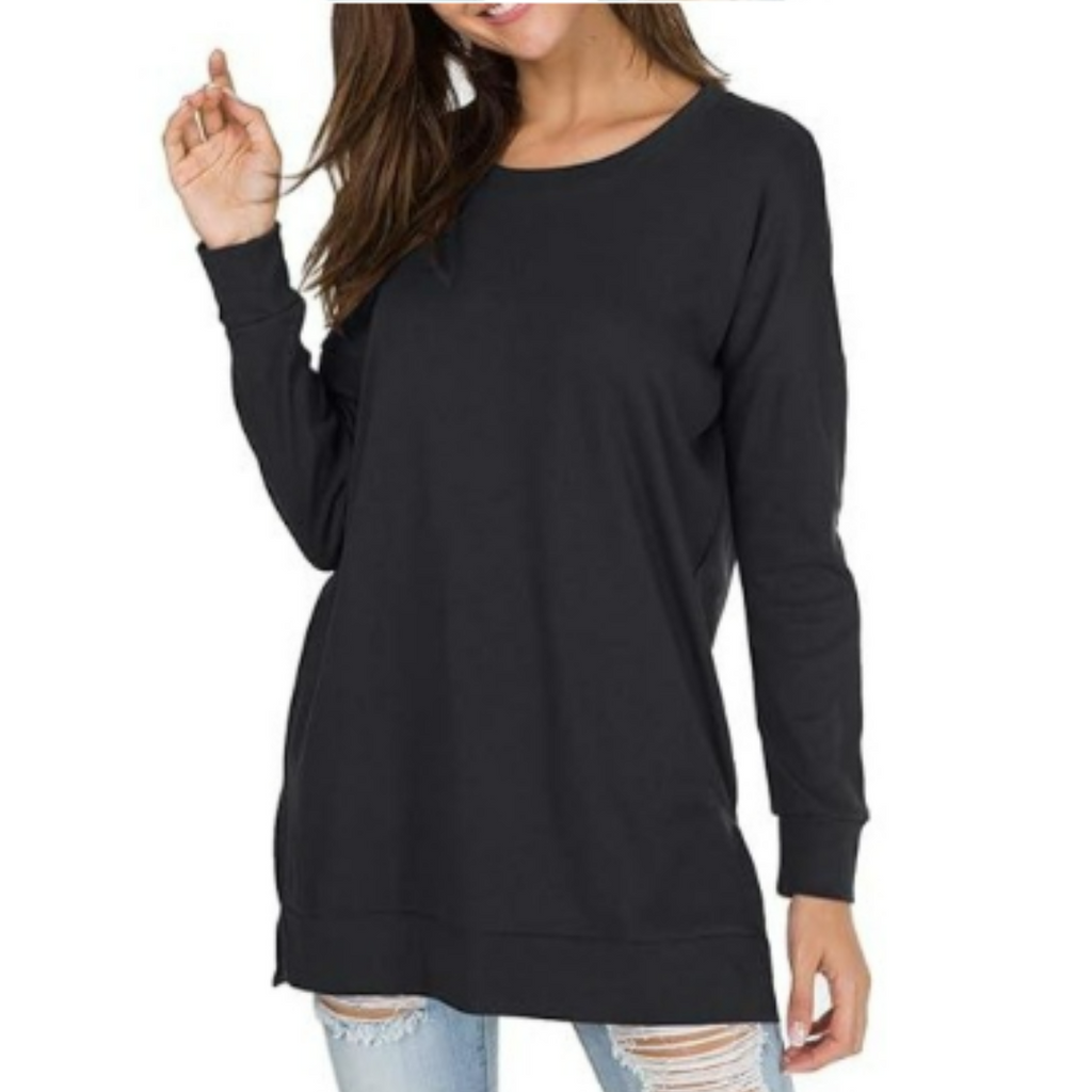 Leifa | Damen Baggy Pullover