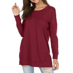 Leifa | Damen Baggy Pullover