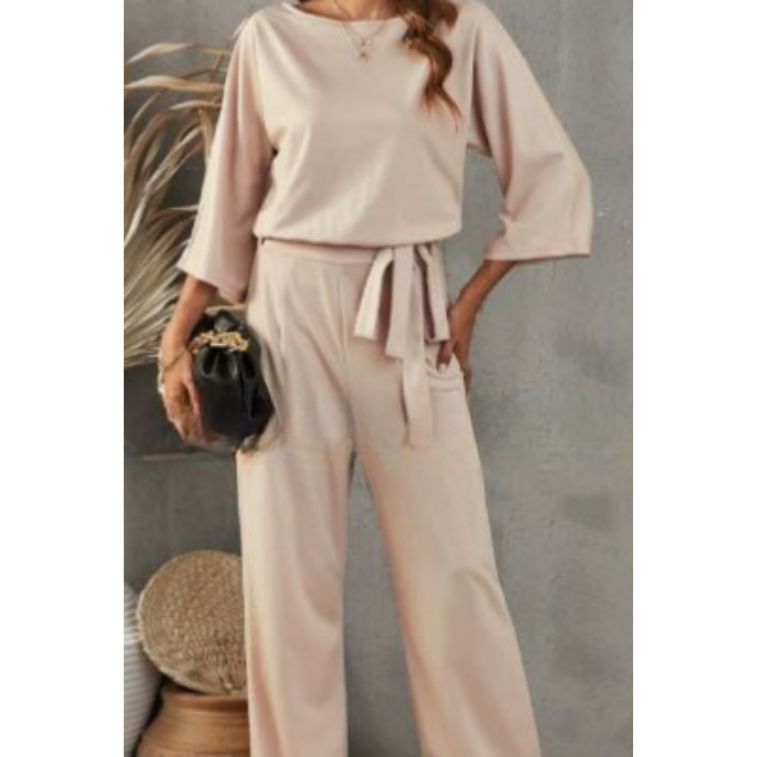 Damen Moderner Jumpsuit | Weites Bein