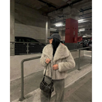 Damen Warme Winter Kurze Mantel | Moderne