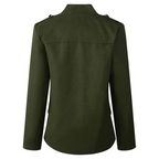 Amavinim | Damen Knöpfbare Jacke | Kurz