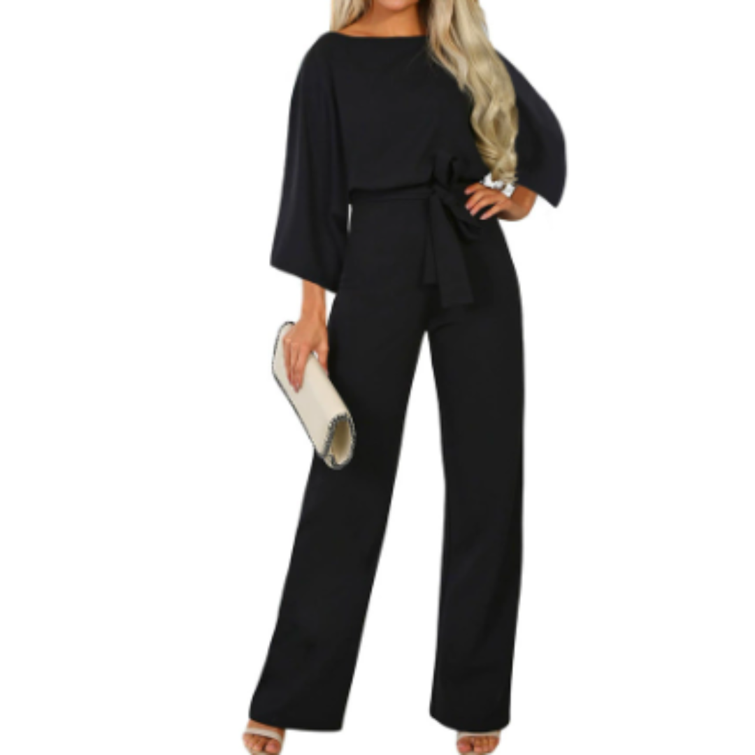 Damen Moderner Jumpsuit | Weites Bein