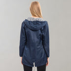 Vielseitige Regenjacke für Damen | Kapunze
