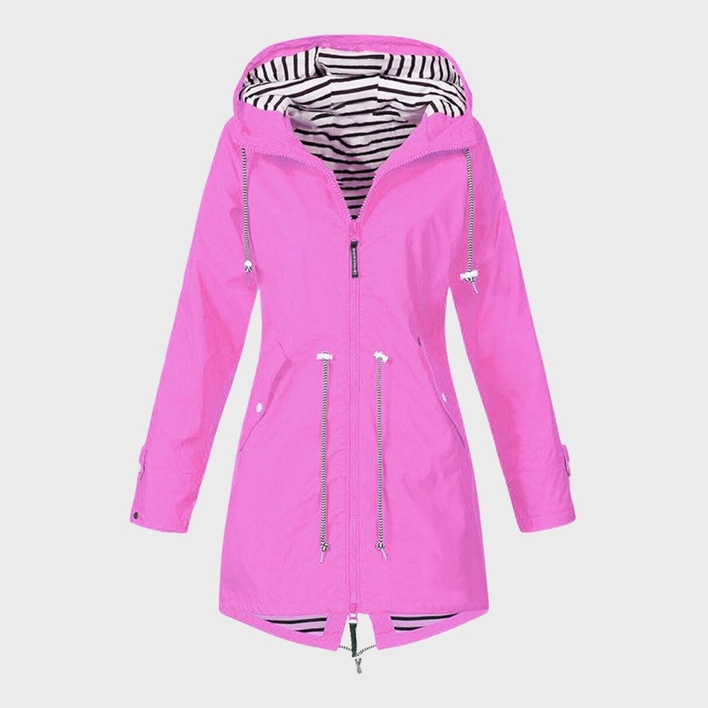 Vielseitige Regenjacke für Damen | Kapunze