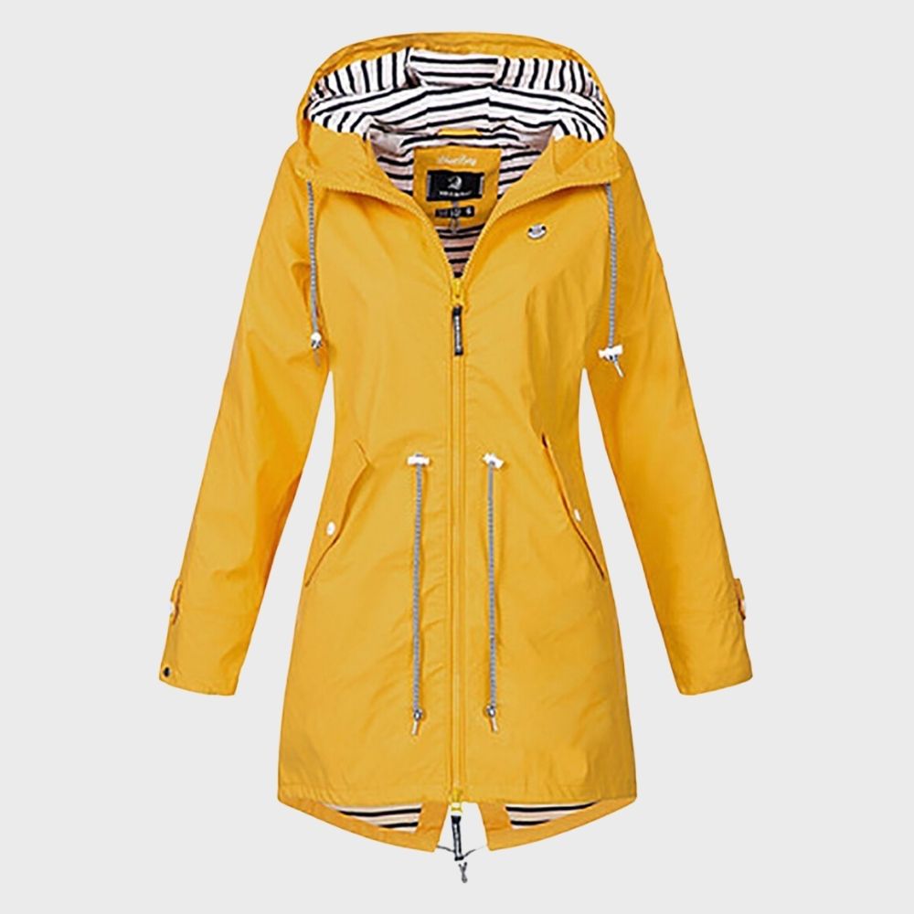 Vielseitige Regenjacke für Damen | Kapunze