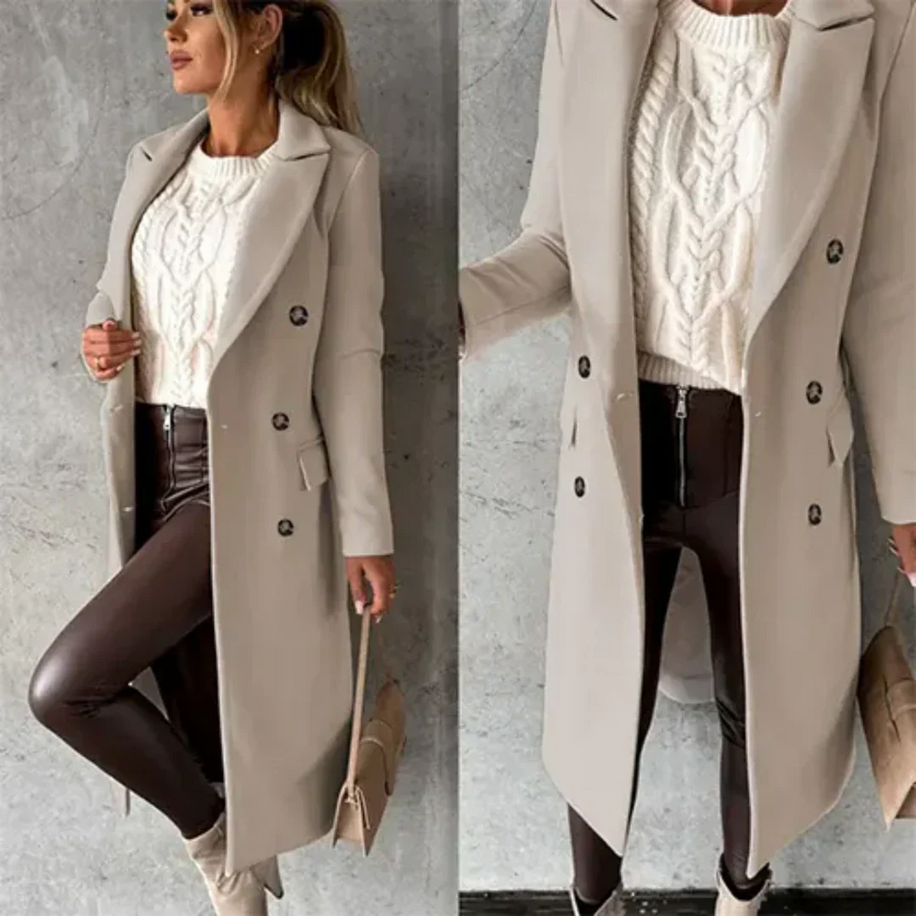 Tildarlin | Damen Warmer Trenchmantel | Winter