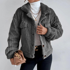 Damen Winter-Teddymantel | Langarm