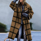 Karlina | Lange Wintermantel Damen | Warm