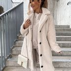 Kuscheliger Damen-Teddy-Mantel | Winter