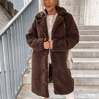Kuscheliger Damen-Teddy-Mantel | Winter