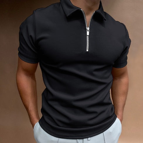 Giulio | Herren-Poloshirt mit Reißverschluss