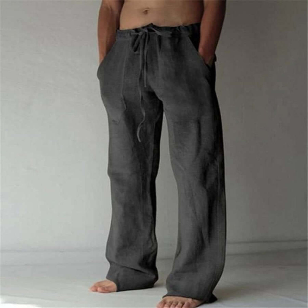 Herren Hose mit weitem Bein | Lässig
