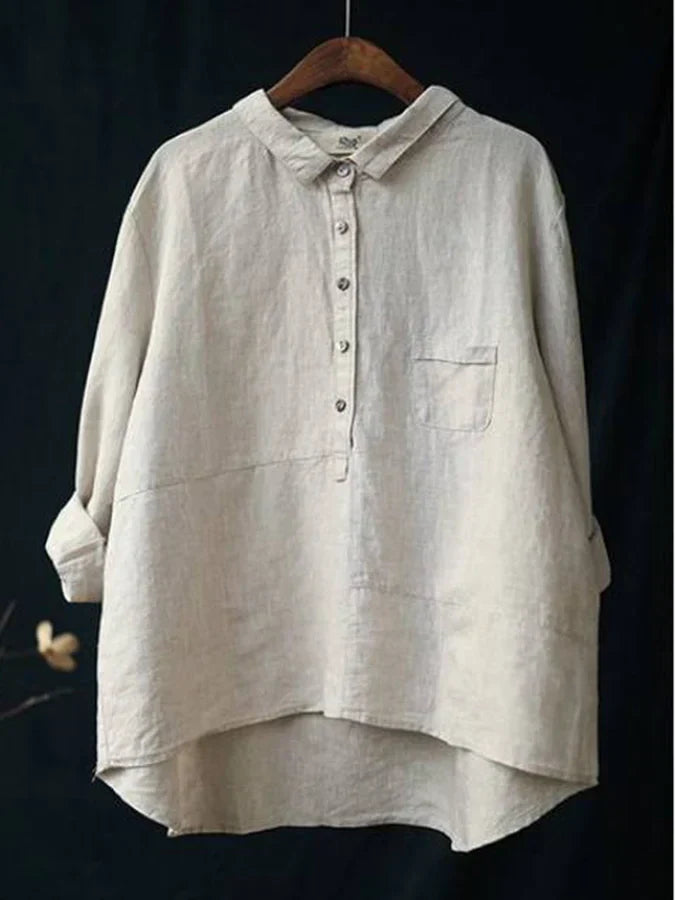 Madeleine | Vintage Longblusen Damen | Langarm