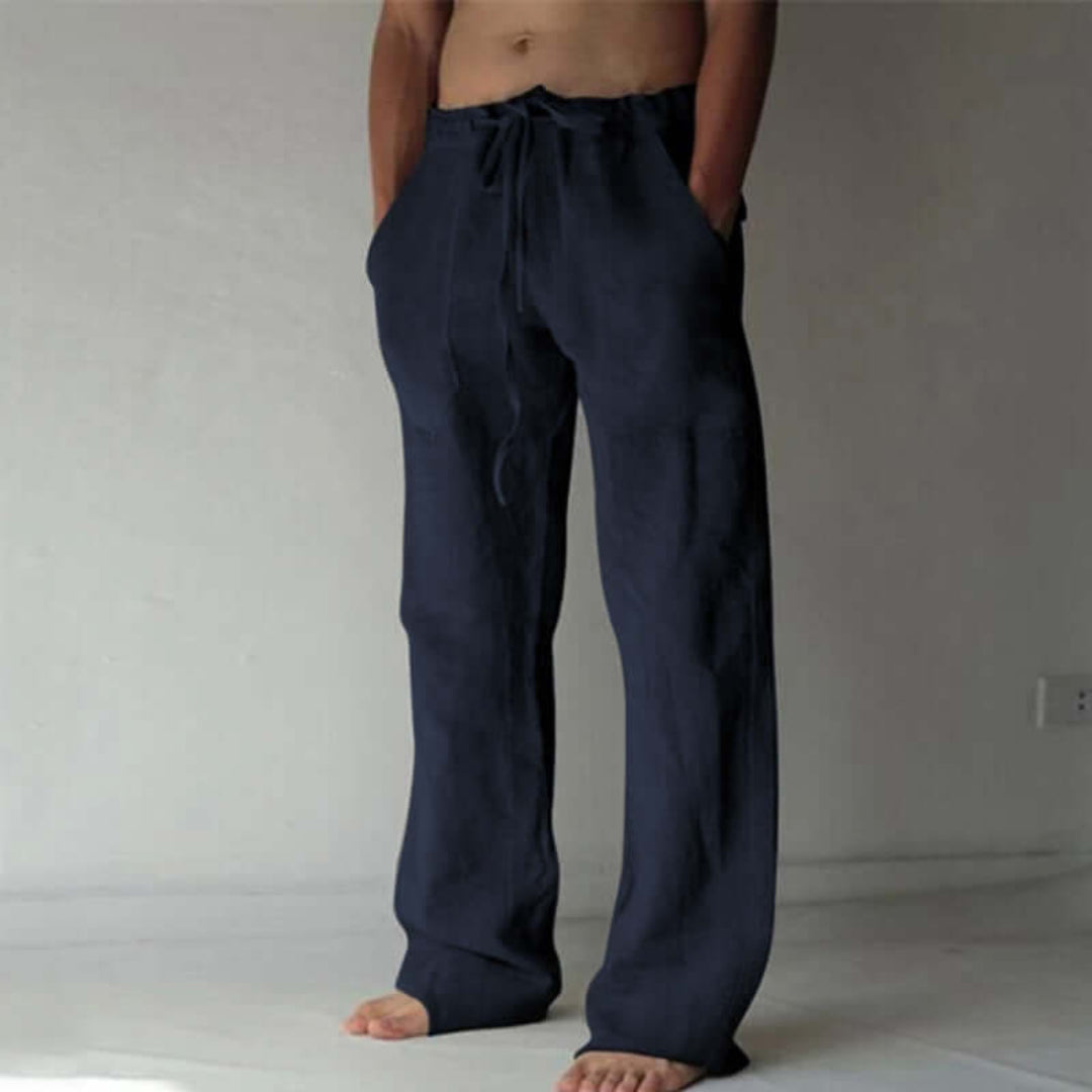 Herren Hose mit weitem Bein | Lässig
