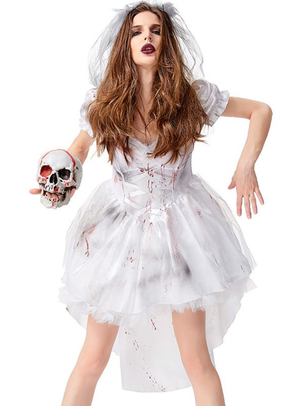 Vampirbraut Blutfleck Halloween Kostüm | Mini