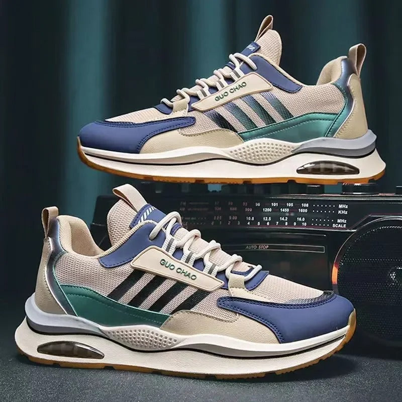 Timon | Moderne weiße Sneaker Herren | Lässig