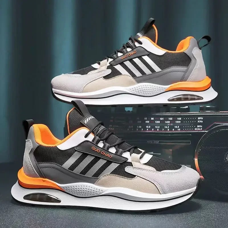 Timon | Moderne weiße Sneaker Herren | Lässig