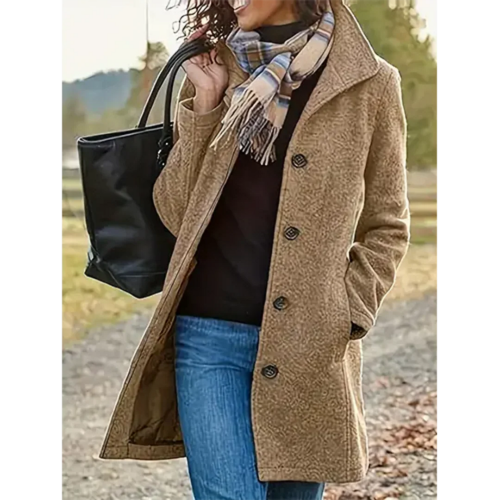 Damen Warmer Trenchmantel | Lange