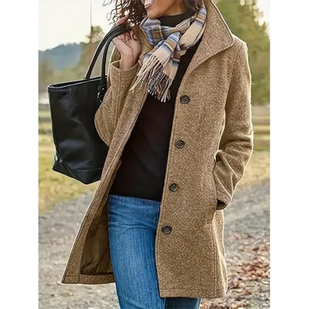Damen Warmer Trenchmantel | Lange