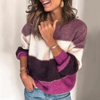 Anneliesena | Damen Moderner Pullover | Warm