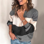 Anneliesena | Damen Moderner Pullover | Warm