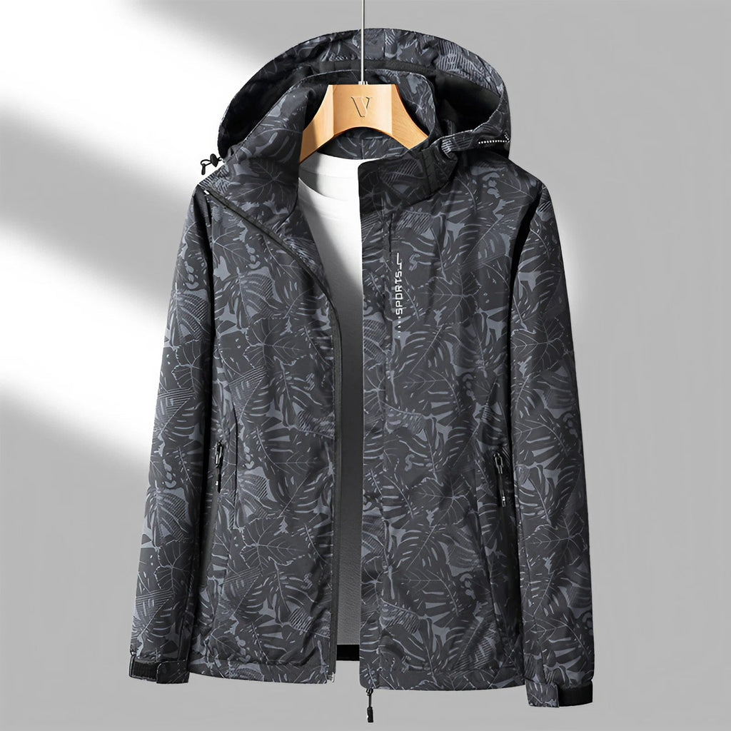 Damen Kapuze Bedruckte Jacke | Langarm