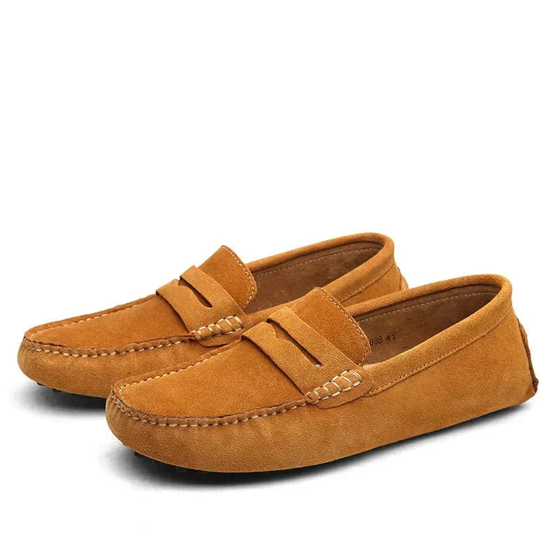 Herren Slip Auf Klassischer Halbschuhe | Bequem