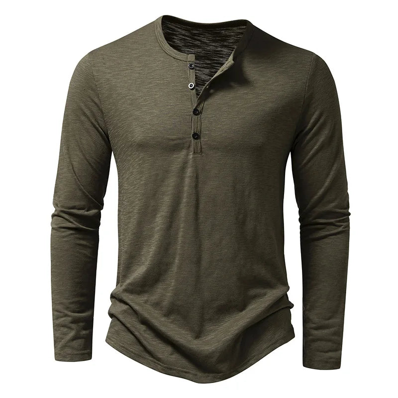Cedric | Henley-Hemd für Herren