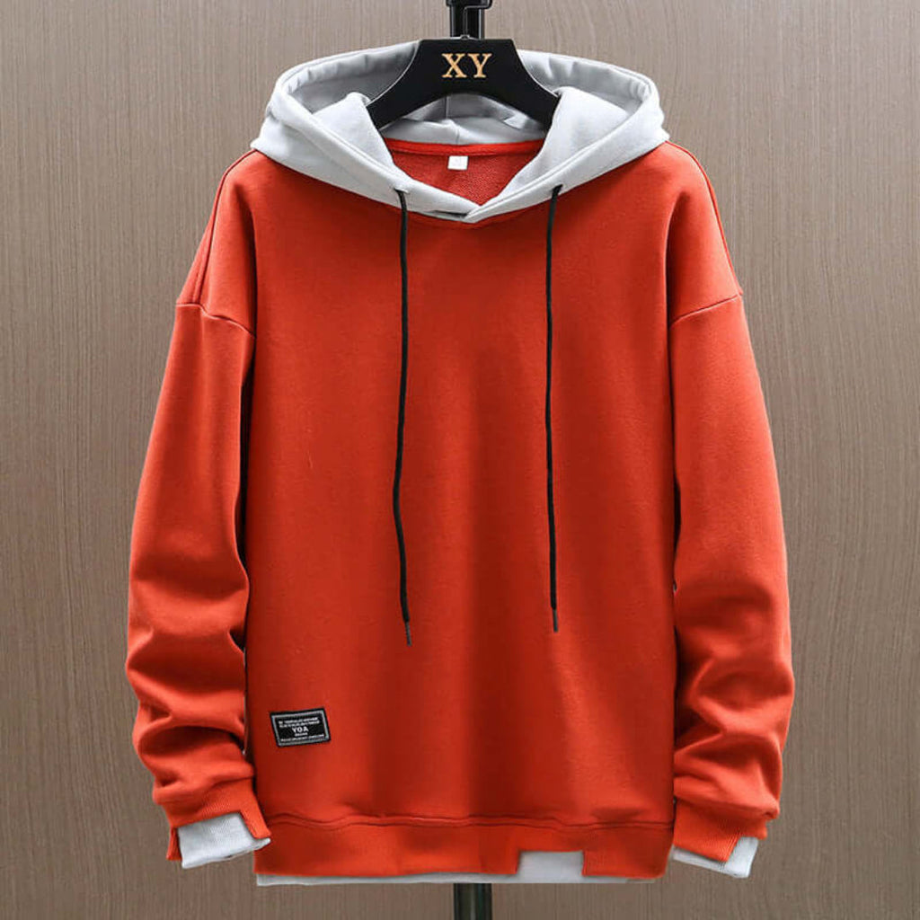Herren Warme Langarm Kapuzenpulli | Winter