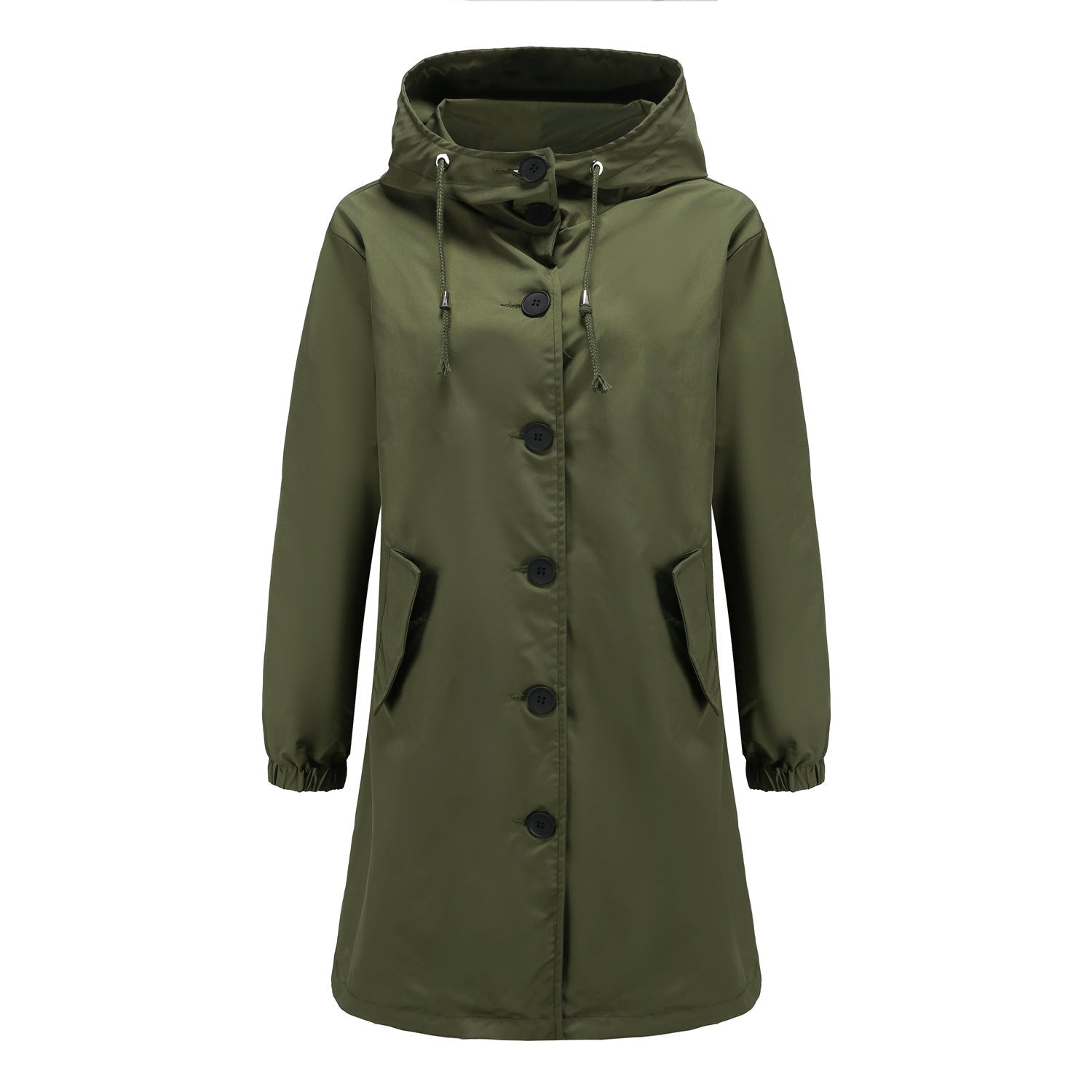 Stylische Damen Regenjacke | Mit Kapuze