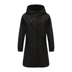 Stylische Damen Regenjacke | Mit Kapuze