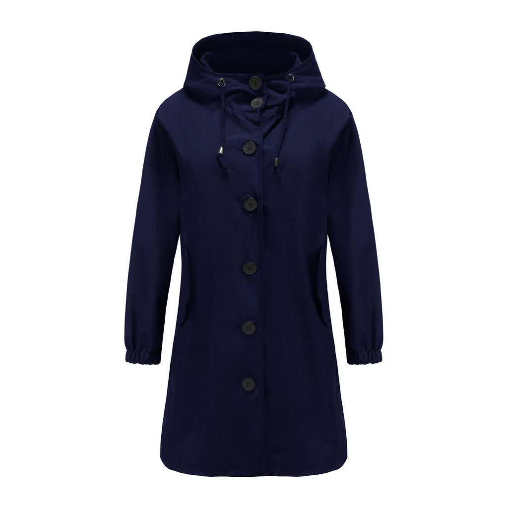 Stylische Damen Regenjacke | Mit Kapuze