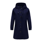 Stylische Damen Regenjacke | Mit Kapuze