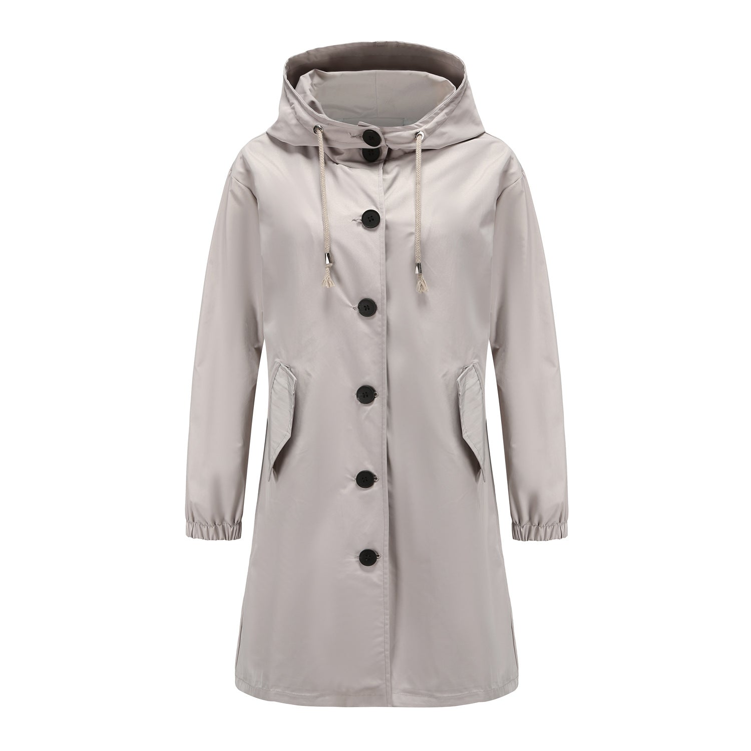 Stylische Damen Regenjacke | Mit Kapuze