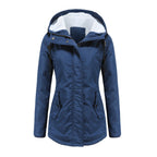 Stilvoll Damen Regenjacke | Warm